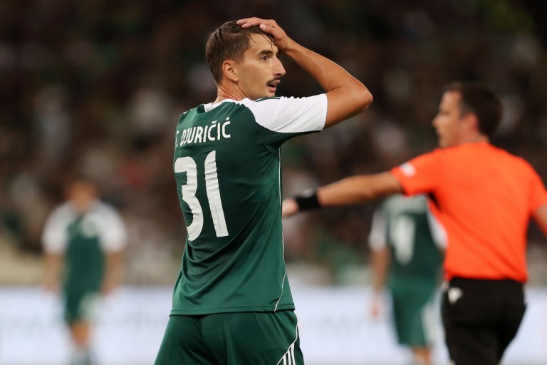 Παναθηναϊκός: Δεν παίζει με τη Σαχτάρ ο Τζούρισιτς