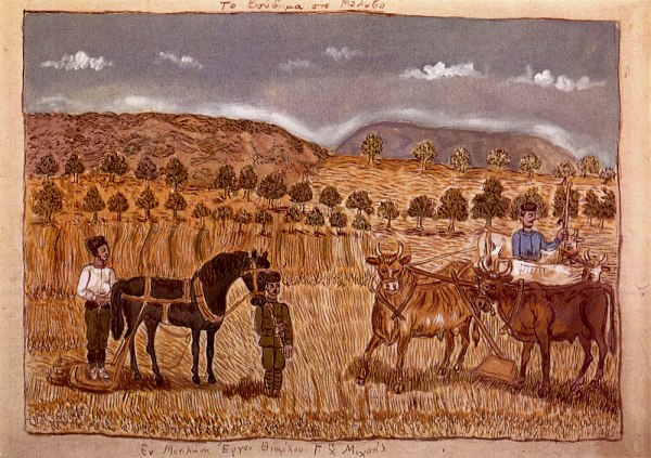 Όταν ο Κώστας Ουράνης συνάντησε τον άγνωστο «αλήτη» Θεόφιλο Χατζημιχαήλ ένα απομεσήμερο στη Μυτιλήνη