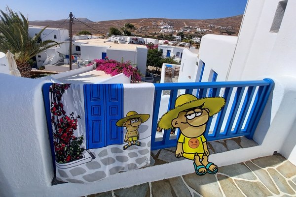 Αρκάς: Καλημέρα από τις Κυκλάδες