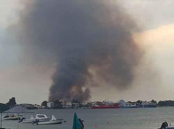 Φωτιά στη Θάσο – Τέσσερις διαφορετικές εστίες πυρκαγιάς