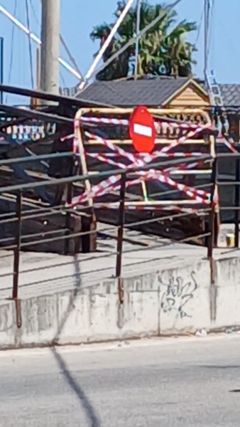 Απαγόρευση χρήσης πεζογέφυρας στη Ζάκυνθο