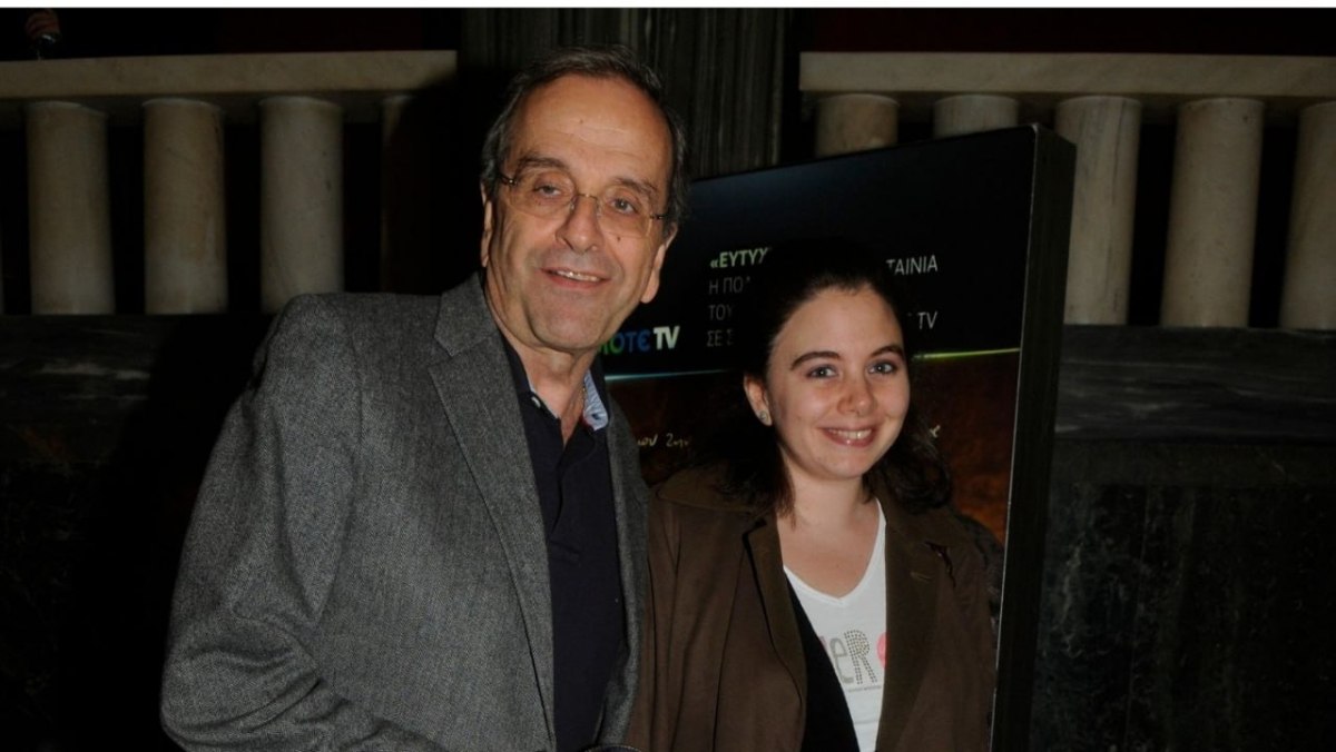 Έφυγε από τη ζωή η κόρη του Αντώνη Σαμαρά