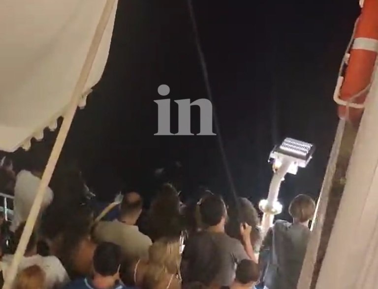 Επιτυχής η διάσωση των Γάλλων που εξέπεμψαν SOS ανοιχτά της Μυκόνου – Aποκλειστικά πλάνα in