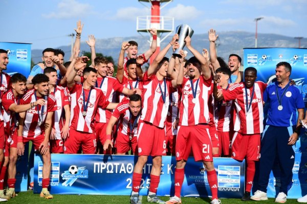 Οι αντίπαλοι και το πρόγραμμα της ομάδας Νέων του Ολυμπιακού στο Youth League