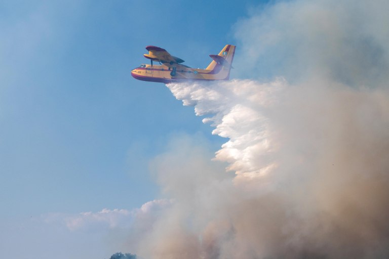 Φωτιά στη Νέα Σαμψούντα Πρέβεζας – Επιχειρούν εναέρια