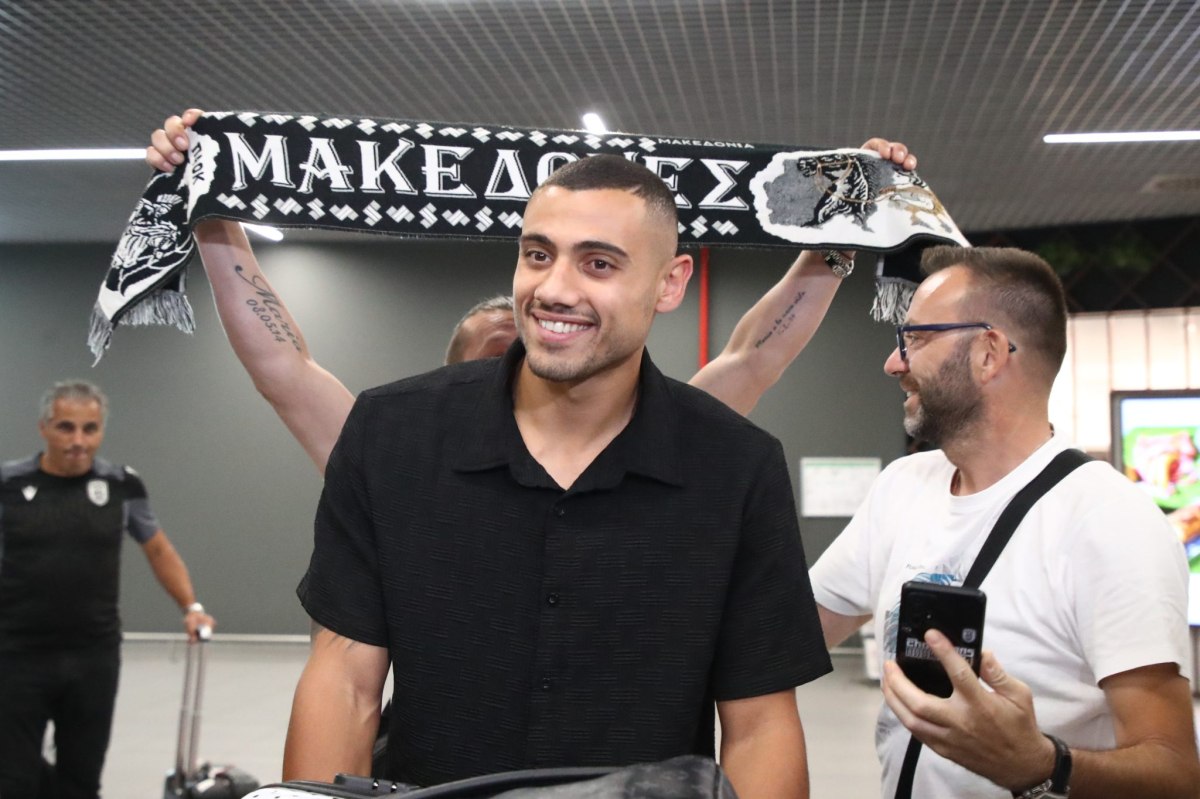 Στην Θεσσαλονίκη για τον ΠΑΟΚ ο Γιακουμάκης (pics)