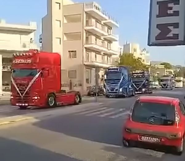 Πήγαν στο γάμο με 17 φορτηγά και ξεσήκωσαν το Αλιβέρι
