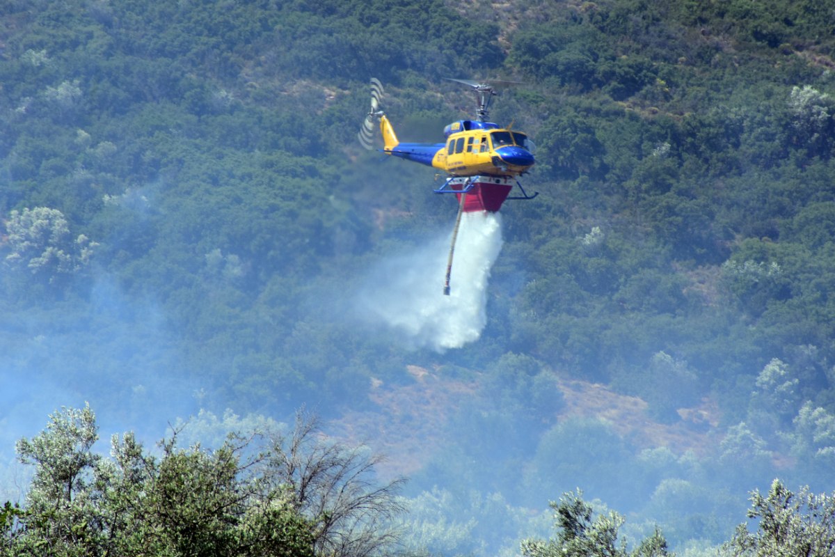 Χωρίς ενεργό μέτωπο η φωτιά στη Ροδόπη – Σε επιφυλακή η Πυροσβεστική για αναζωπυρώσεις