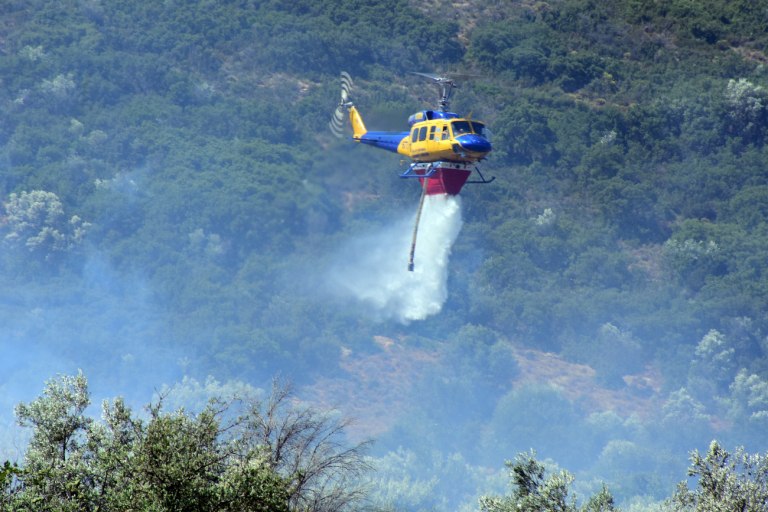 Χωρίς ενεργό μέτωπο η φωτιά στη Ροδόπη – Σε επιφυλακή η Πυροσβεστική για αναζωπυρώσεις