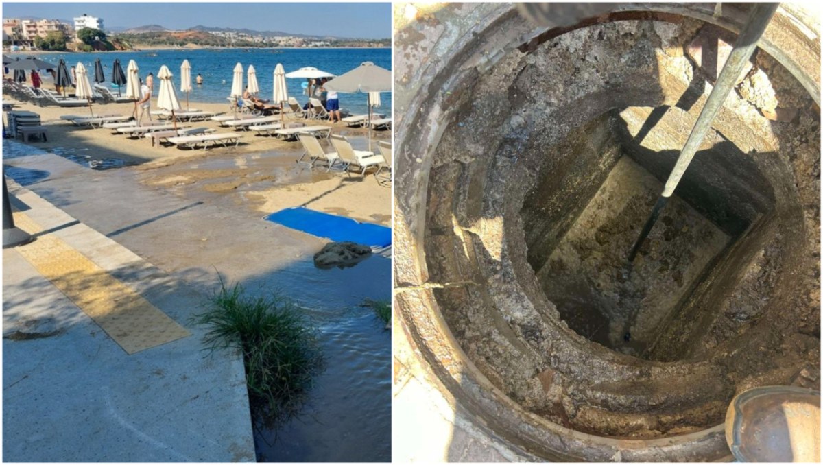 Γιατί γέμισε λύματα η παραλία στα Χανιά – Τα λάθη και οι παραλείψεις