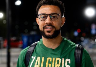 Ο Γουίλιαμς-Γκος έφτασε στο Κάουνας για τη Ζαλγκίρις (pics)