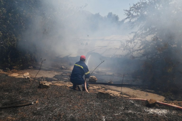 Φωτιά στους Φιλιάτες Θεσπρωτίας – Μήνυμα του 112