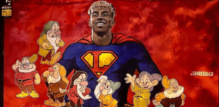 Βανδαλισμός στην τοιχογραφία του Γιαμάλ στη Βαρκελώνη – Πρόσθεσαν επτά νάνους