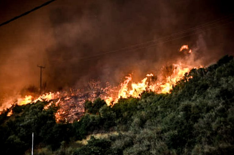Ενημέρωση από την Πυροσβεστική: Πλήθος επικίνδυνων ενεργών εστιών – 4.850 πυροσβέστες επιχειρούν στις φωτιές