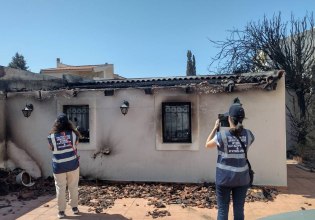 Συνεχίζεται η καταγραφή των ζημιών από τις φωτιές στην Αχαΐα – 47 αυτοψίες με 7 κόκκινα και 36 κίτρινα κτιρία