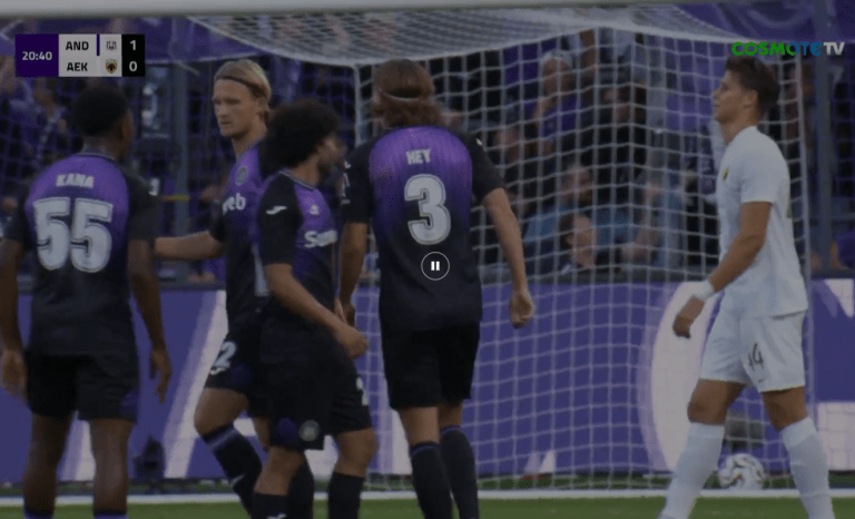 Η μεγάλη χαμένη ευκαιρία του Ζίνι και το γκολ του Ντόλμπεργκ για το 1-0 της Άντερλεχτ (vids)