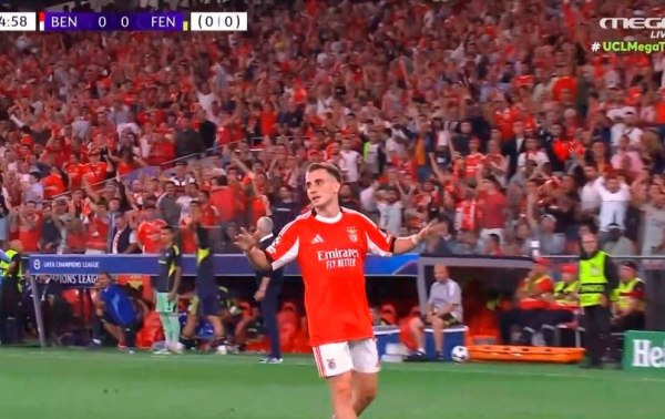 Άνοιξε το σκορ η Μπενφίκα με τον Ακτούρκογλου (vid)