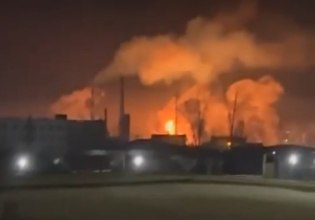 Ρωσία: Πυρκαγιά σε διυλιστήριο πετρελαίου και οροφή νοσοκομείου μετά από επιδρομή ουκρανικών drones