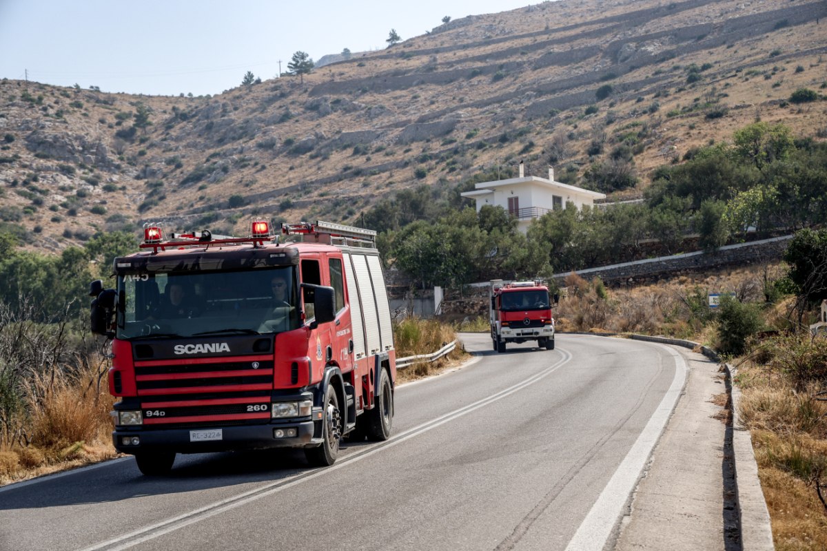 Αυξημένος κίνδυνος πυρκαγιάς σε 8 περιοχές την Τρίτη – Δείτε χάρτη