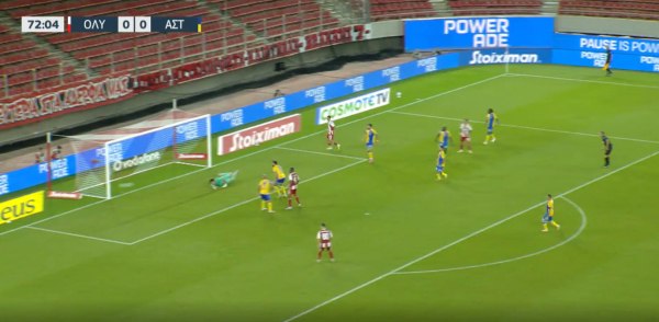 Δοκάρι για τον Ολυμπιακό με τον Τσικίνιο (vid)