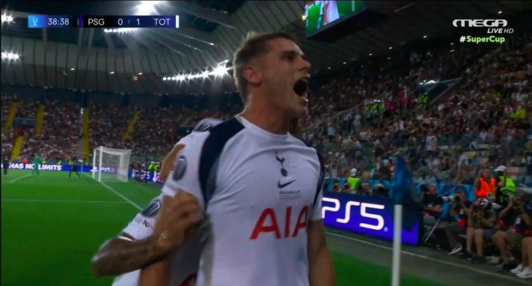 Super Cup: Άνοιξε το σκορ η Τότεναμ με τον Φαν ντε Φεν (vid)