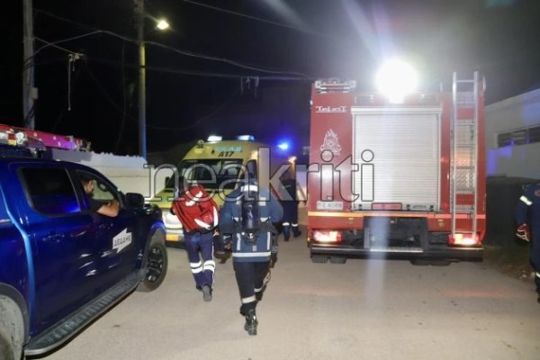 Κρήτη: Φωτιά σε αποδυτήρια γηπέδου στο Ηράκλειο – Δύο σοβαρά τραυματίες