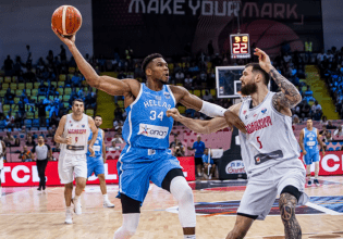 Απίθανη φάση με Σλούκα και Αντετοκούνμπο για την Εθνική (vid)