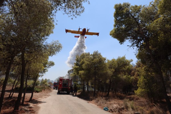 Φωτιά τώρα στην Κρύα Βρύση Καρδίτσας – Ήχησε το 112