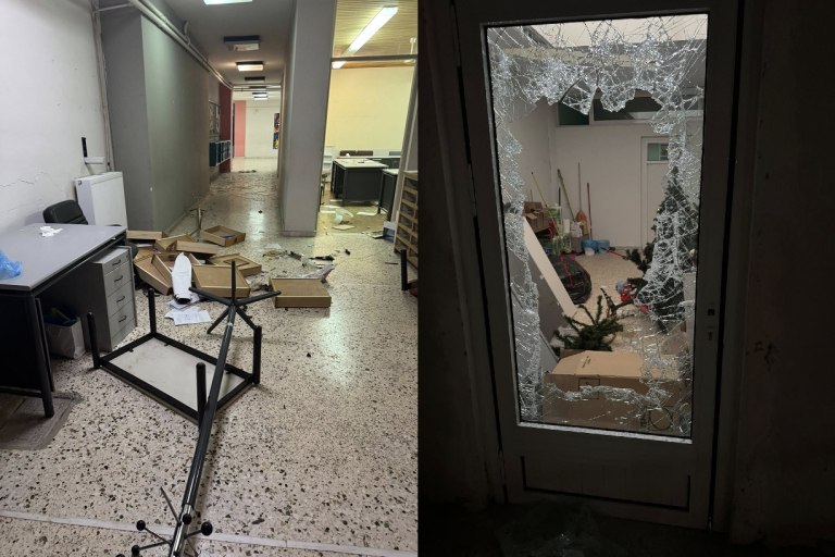 Συνελήφθησαν 4 ανήλικοι για βανδαλισμούς και κλοπές στο Γυμνάσιο Ιτέας