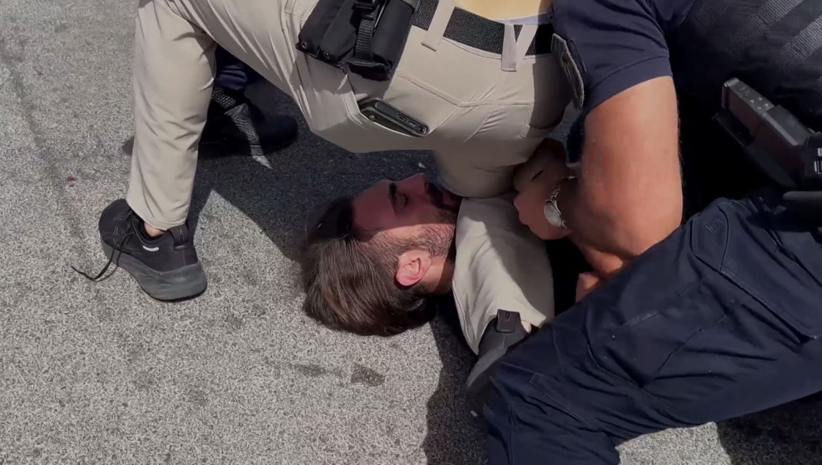 Ρόδος: Μήνυση υπέβαλε ο διαδηλωτής μετά το κεφαλοκλείδωμα αλά Τζορτζ Φλόιντ στη συγκέντρωση για το Crown Iris