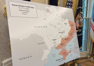 ΗΠΑ: Ο χάρτης της Ουκρανίας με τα εδάφη που κατέχει η Ρωσία στη συνάντηση Τραμπ – Ζελένσκι και η σημασία του