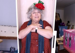 Η Μίριαμ Μαργκόλις του Χάρι Πότερ δοκιμάζει φέρετρα, ζητά «να την αποτελειώσουν» αν η υγεία της επιδεινωθεί