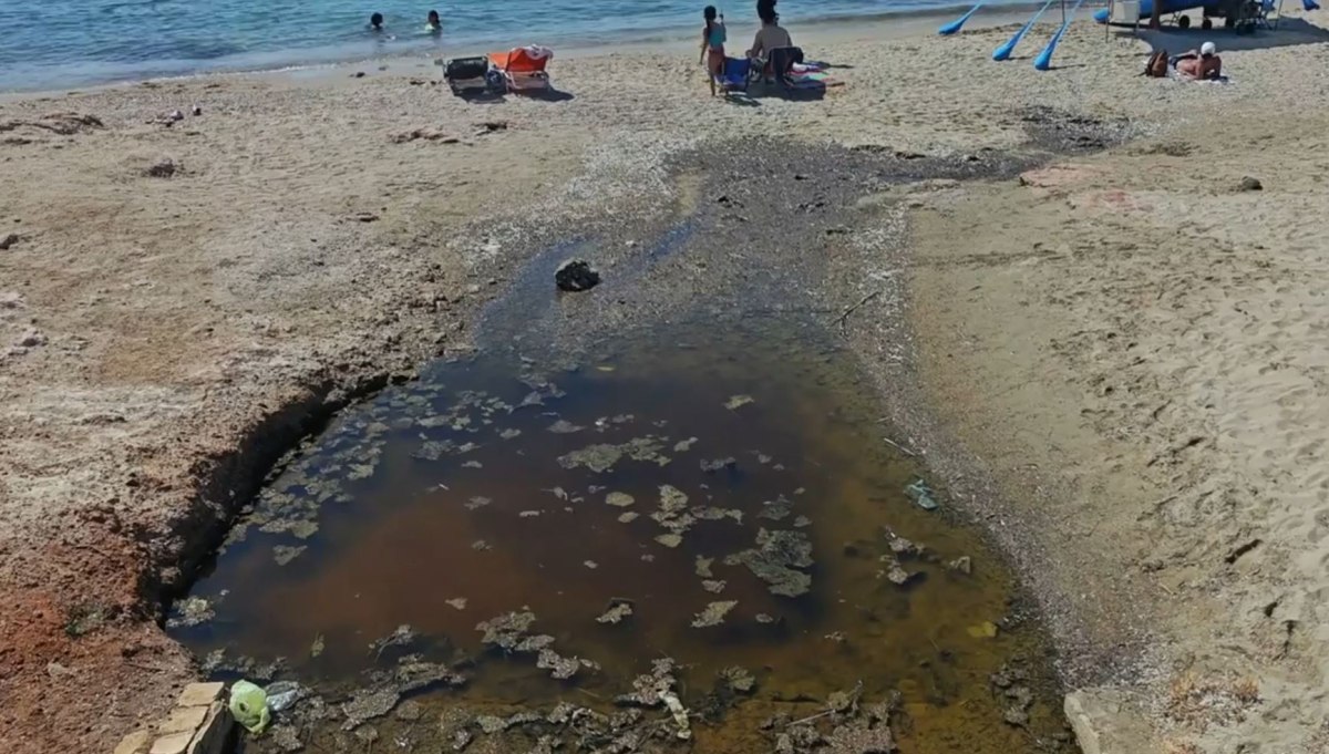 Σαρωνίδα: Έλος με λύματα δίπλα σε λουόμενους – Κίνδυνος για τη δημόσια υγεία