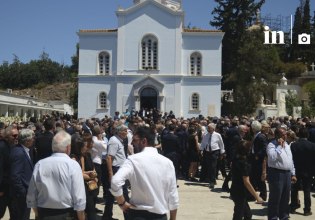 Λένα Σαμαρά: «Τι να πει ένας πατέρας που χάνει το παιδί του» – Συγκλόνισε με τον επικήδειο του ο Αντώνης Σαμαράς