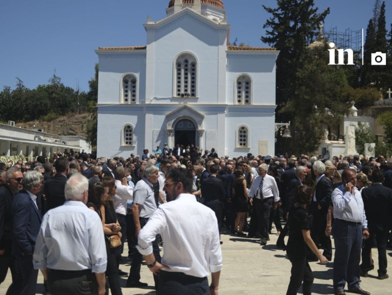 Λένα Σαμαρά: «Τι να πει ένας πατέρας που χάνει το παιδί του» – Συγκλόνισε με τον επικήδειο του ο Αντώνης Σαμαράς