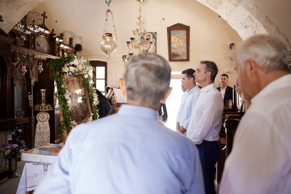 Μητσοτάκης: «Ο Δεκαπενταύγουστος είναι πάντα μια μέρα γιορτής, ενότητας και αυτοπεποίθησης»