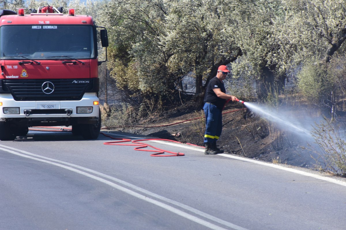 Χαλκιδική: Παρατείνεται η απαγόρευση κυκλοφορίας σε ορισμένες περιοχές λόγω υψηλού κινδύνου πυρκαγιάς