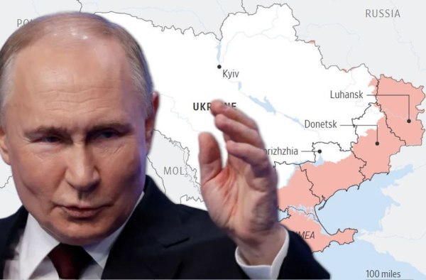 Πρόταση Πούτιν σε Τραμπ: Κρατάω ανατολική Ουκρανία, σας δίνω ειρήνη και νομοθετική δέσμευση να μην επιτεθώ σε ΕΕ