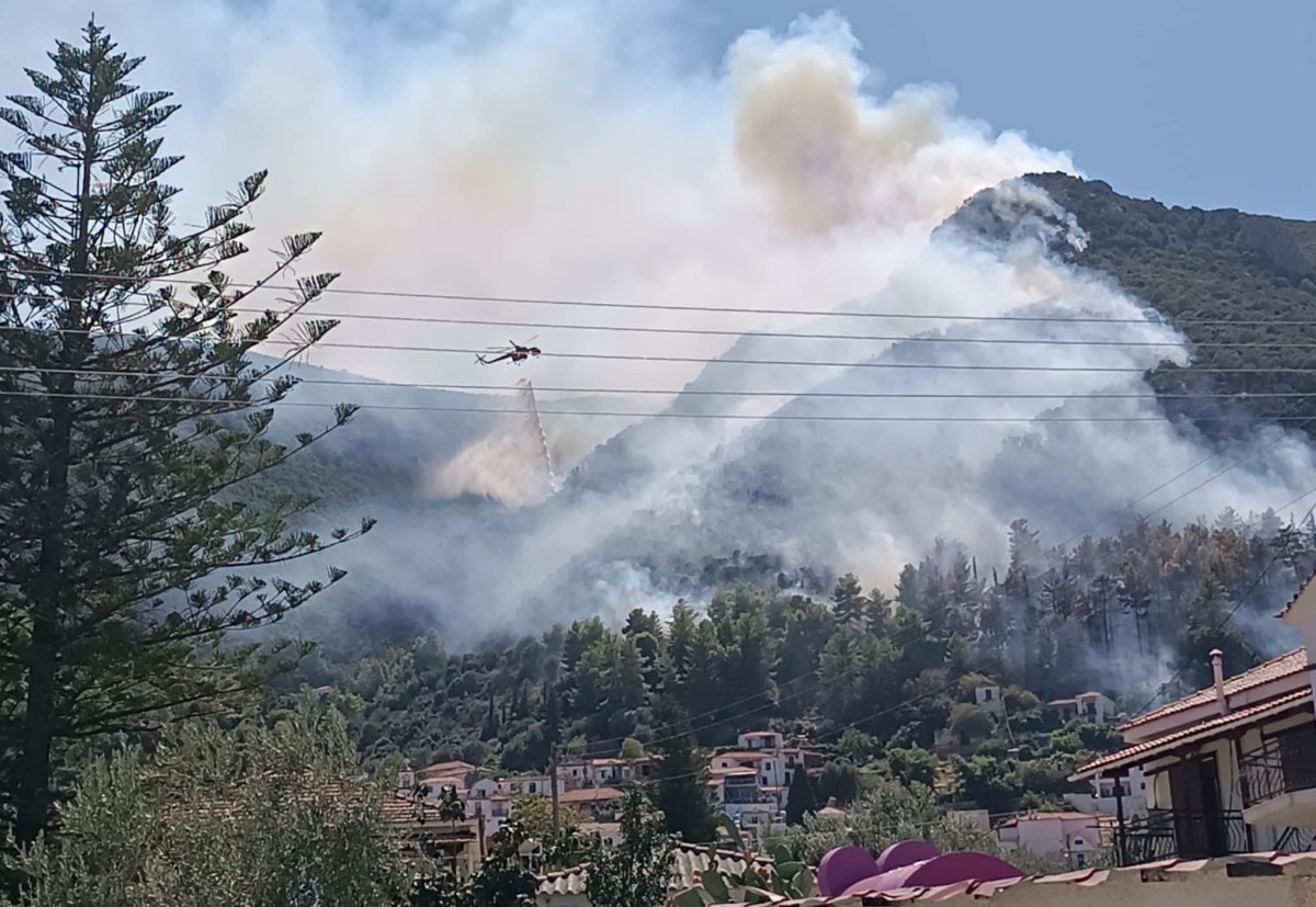 Σε ύφεση τα πύρινα μέτωπα σε Τροιζήνα, Μεσσηνία και Πρέβεζα
