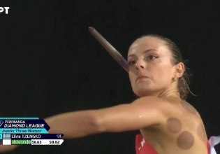 Diamond League Λωζάνης: Στην 3η θέση η Ελίνα Τζένγκο στο ακόντιο, παρά την ισχυρή βροχόπτωση (vid)