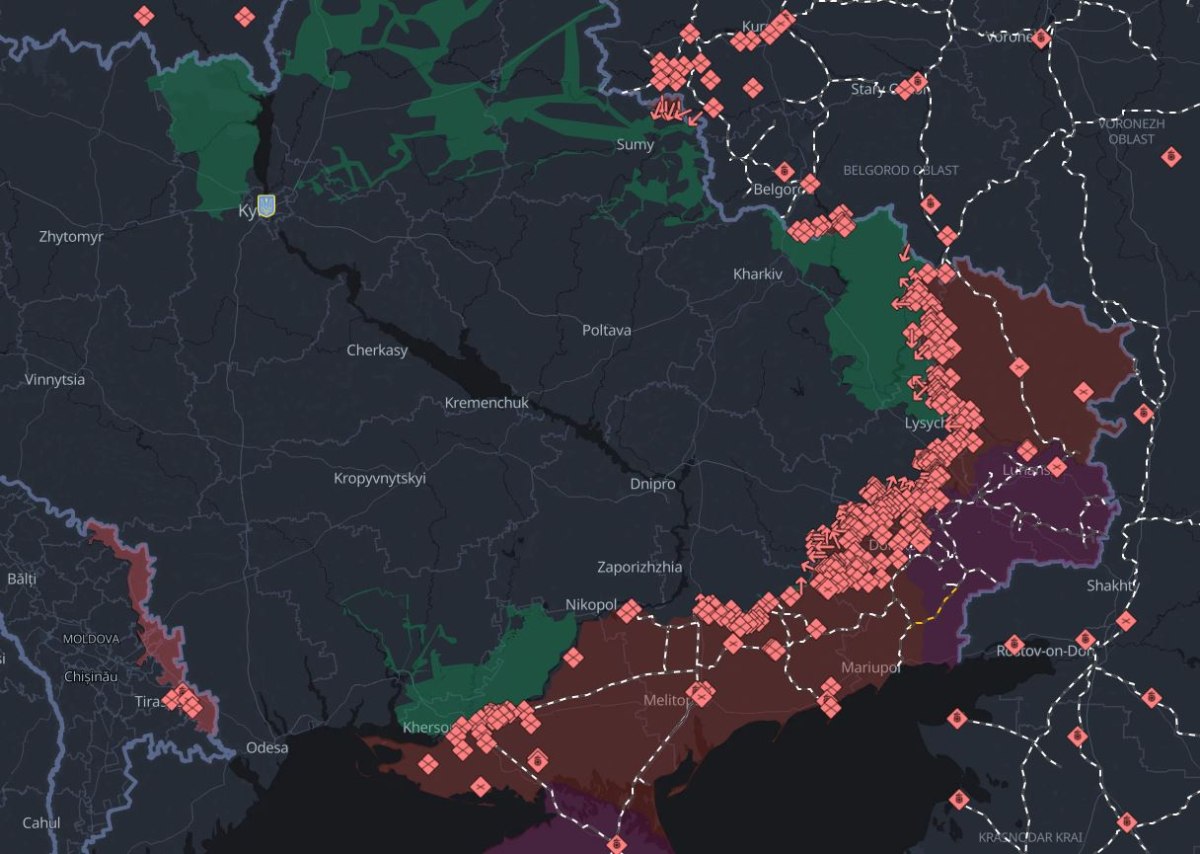 Ρωσία: Κατέκτησε 500-550 τετραγωνικά χιλιόμετρα στην Ουκρανία τον Ιούλιο