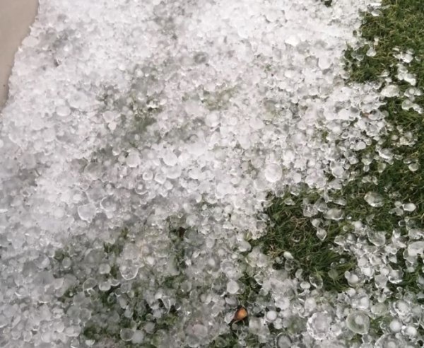 Τρίκαλα: Άνοιξαν οι ουρανοί – Χαλάζι και ισχυροί άνεμοι προκάλεσαν ζημιές