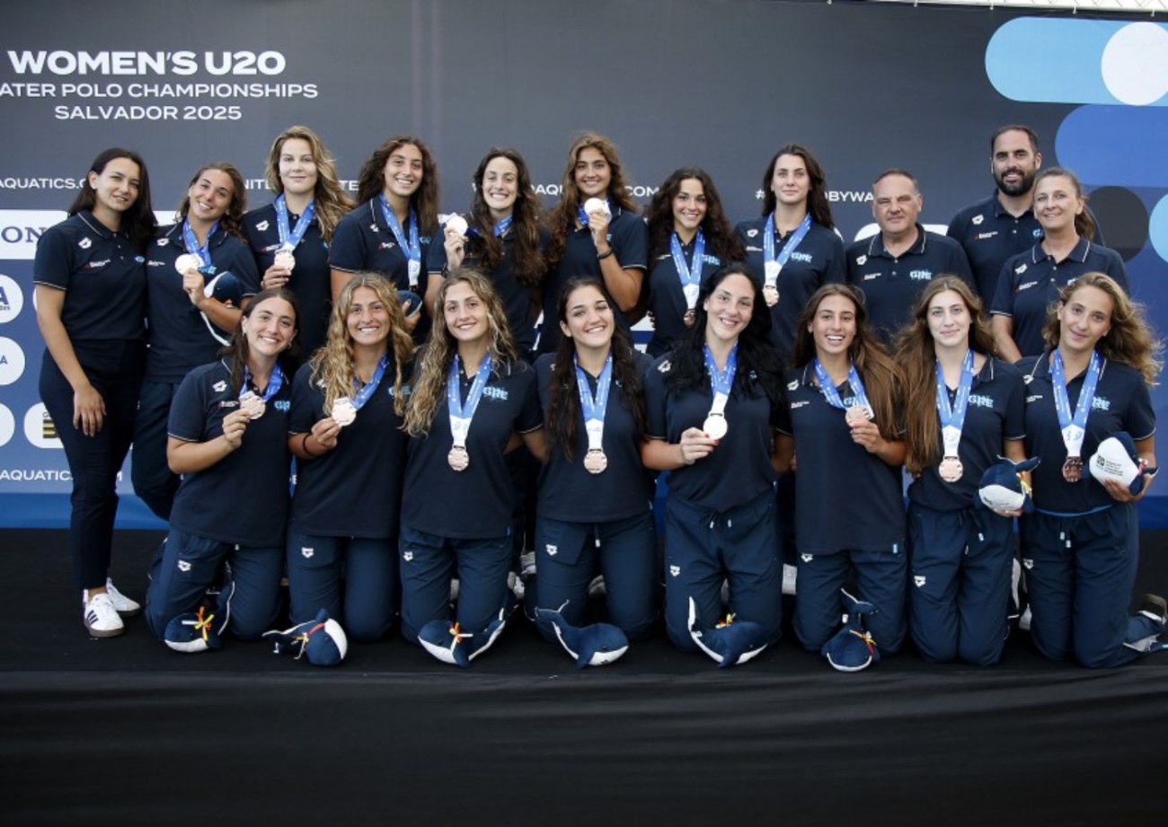 Xάλκινη στο Παγκόσμιο η Εθνική Ομάδα Νέων Γυναικών στο καλοκαίρι του ελληνικού πόλο