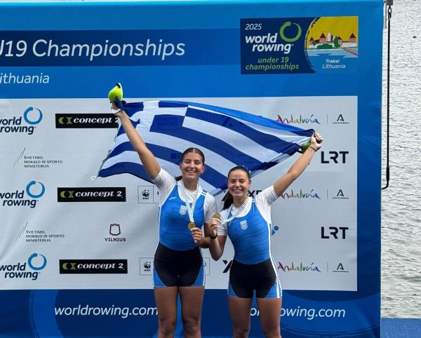 Θρίαμβος της ελληνικής κωπηλασίας στο Παγκόσμιο Πρωτάθλημα Εφήβων-Νεανίδων (vids)