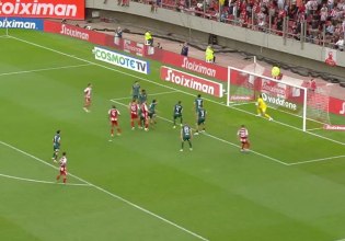 Άνοιξε το σκορ ο Ολυμπιακός, με κεφαλιά – «οβίδα» του Ρέτσου (1-0, vid)