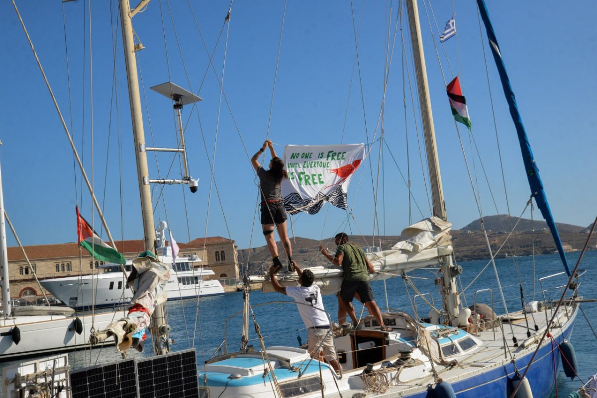 Πέτη Πέρκα από το Global Sumud Flotilla: Τρομοκρατική η επίθεση που δεχτήκαμε από το Ισραήλ