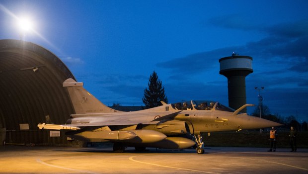 Αεροσκάφος Rafale της γαλλικής Πολεμικής Αεροπορίας