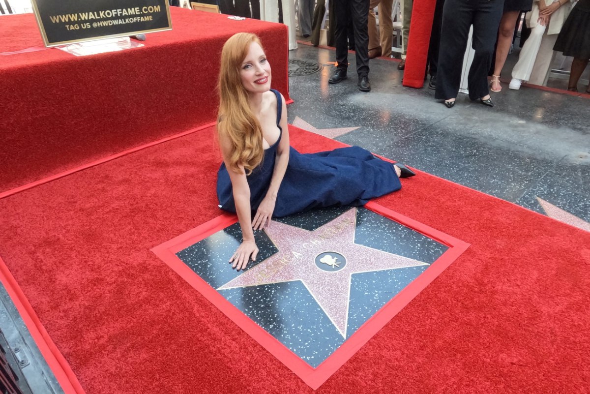 Τζέσικα Τσαστέιν: Τιμήθηκε με το δικό της αστέρι στη Λεωφόρο της Δόξας στο Χόλιγουντ
