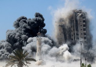 Γάζα: Το Ισραήλ ισοπεδώνει οικιστικούς πύργους [Βίντεο]