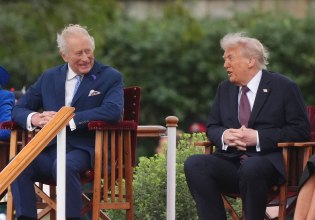 Beating Retreat: Ο Κάρολος υποδέχθηκε τον Ντόναλντ Τραμπ στο Ουίνδσορ – Εντυπωσιακή τελετή